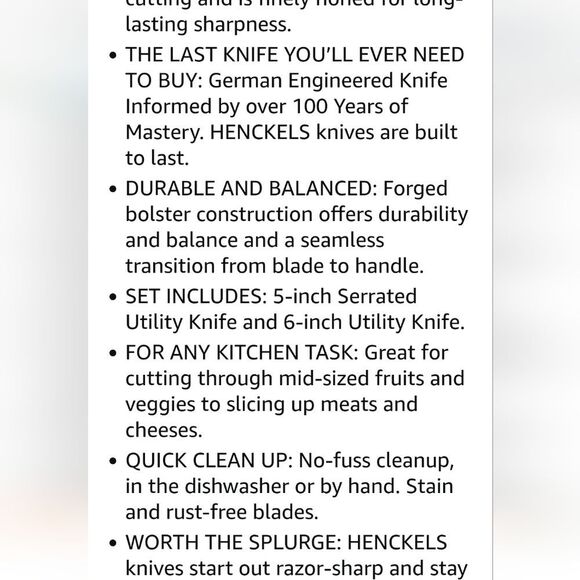 ZWILLING J.A. Henckels Accent Forged 2-PC Utility Set - Picture 5 of 7